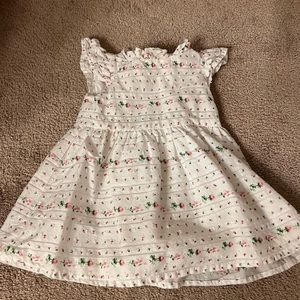 Janie and Jack baby girl floral dress